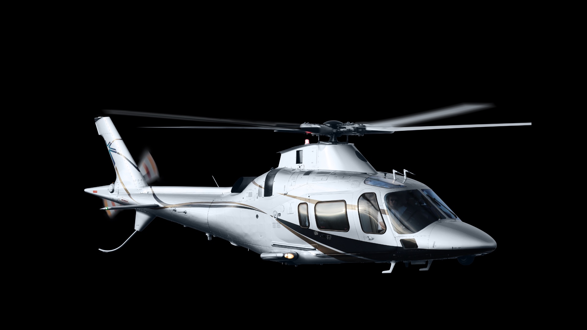 Agusta A109C VIP helicopter charter Greece islands Aegean